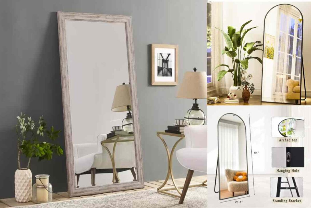 Over the Door Mirror from Walmart