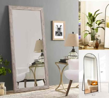 Over the Door Mirror from Walmart