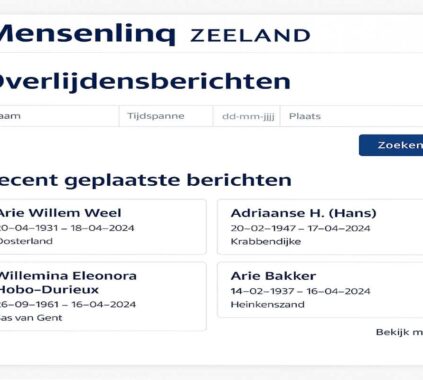 Mensenlinq Zeeland