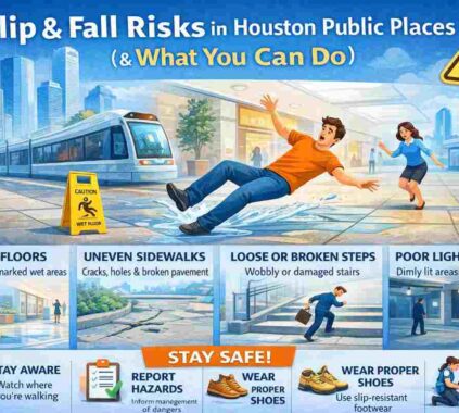slip and fall risks in houston