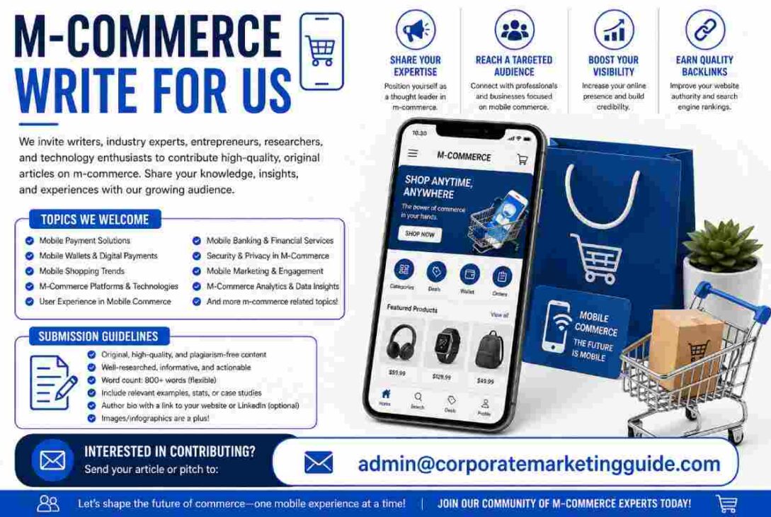 m-commerce write for us