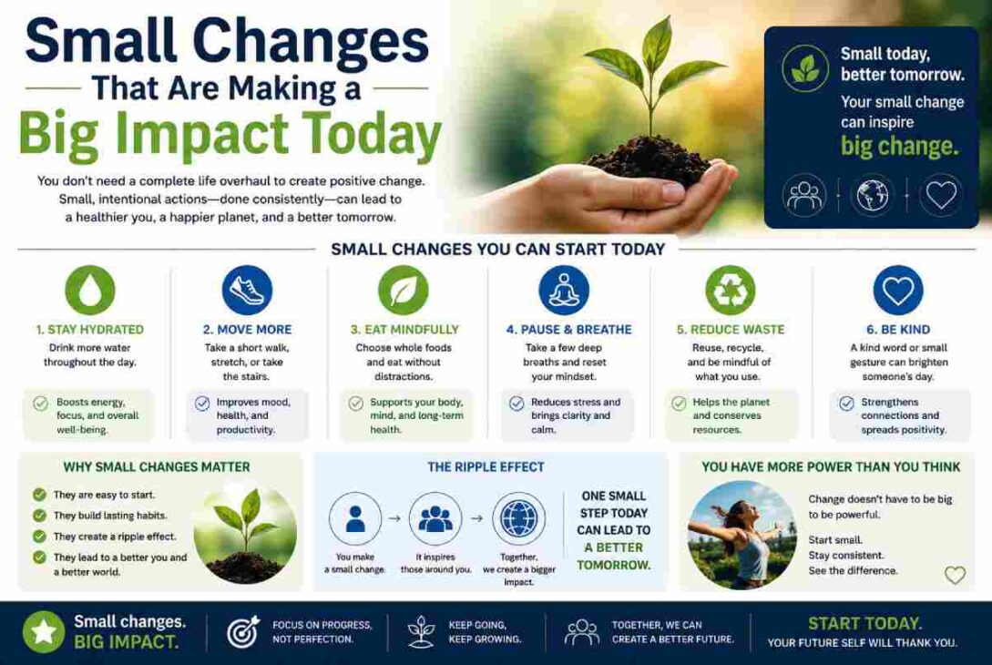 small changes